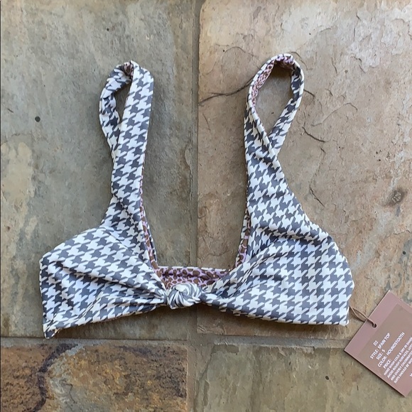 acacia swimwear Other - SALE‼️ Acacia Swimwear Spain top Houndstooth